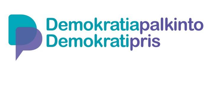 demokratiapalkinnon logo