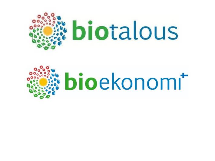 2 logoa: biotalous ja bioekonomi. 2 logoa: biotalous ja bioekonomi.