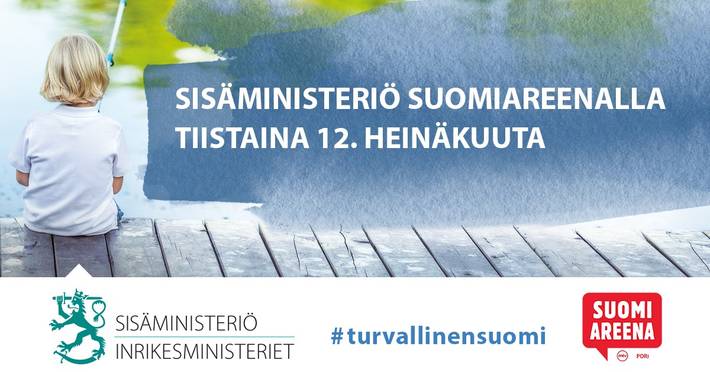 Sisäministeriö SuomiAreenalla